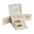 Luxury 3-Tier Jewellery Box - Silk Rolla