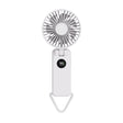 Portable Handheld Fan with 2000mAh Battery | 3-in-1 Desk, Handheld & Hanging Design - Silk Rolla