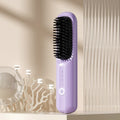 SILK ROLLA Portable Travel Hair Straightener Brush - Silk Rolla