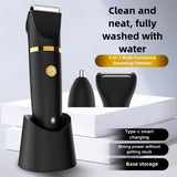 3-in-1 Rechargeable Electric Hair Trimmer Set for Men
