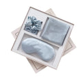 Luxury Satin Sleep Set – Pillowcase, Eye Mask & Scrunchies 4-Piece Set - Silk Rolla