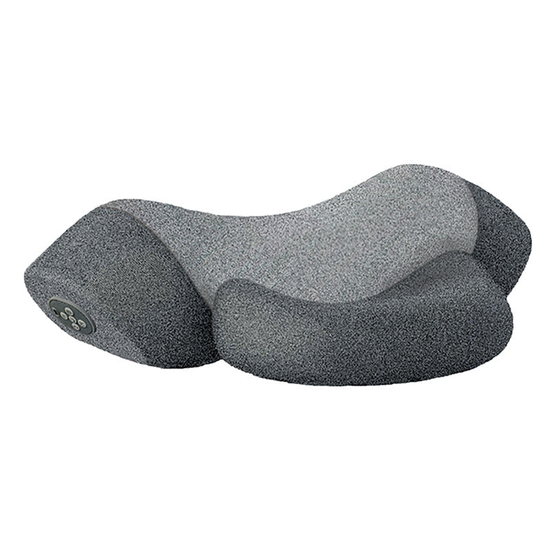 Electric Cervical Neck Massage Pillow with Memory Foam Support