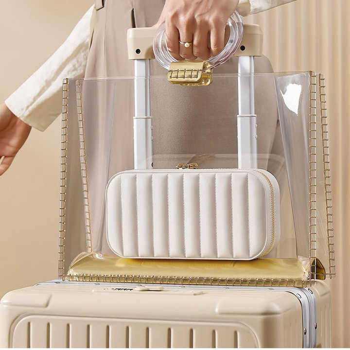 Portable Travel Jewellery Box with Mirror