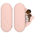 2-Piece Silicone Makeup Brush Case - Silk Rolla