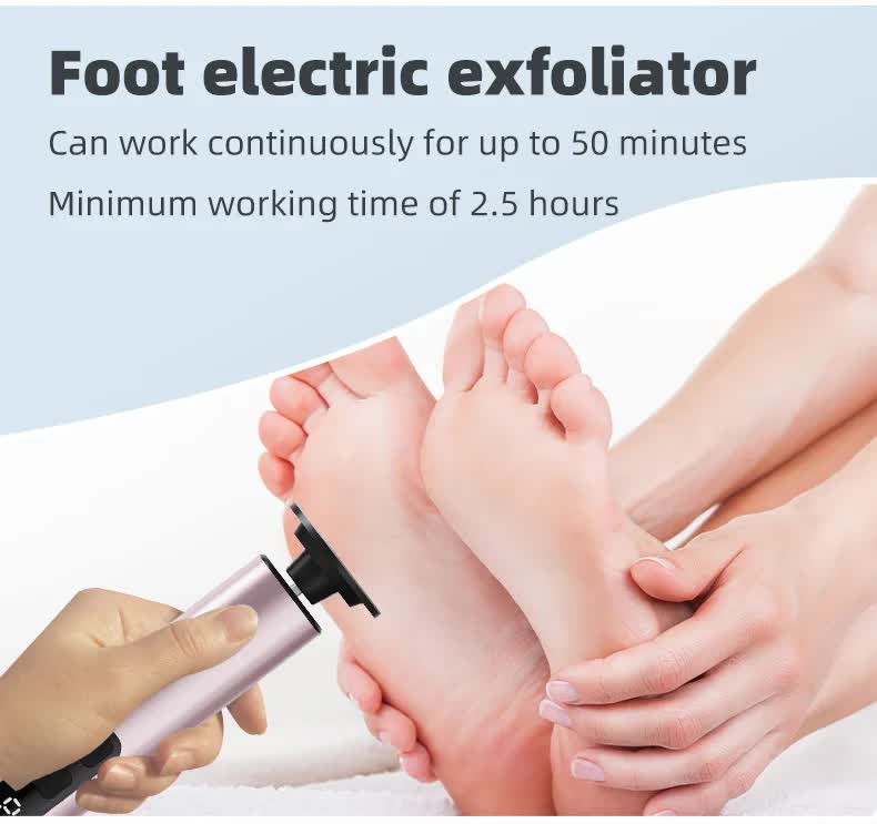 Rechargeable Electric Foot File