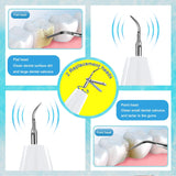 Ultrasonic Dental Scaler Kit - Teeth Cleaner & Tartar Remover