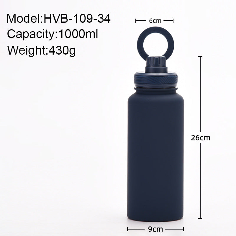 Stainless Steel Magnetic Phone Holder Water Bottle