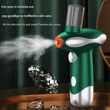 Portable Nano Facial Steamer & Oxygen Sprayer with Red/Blue Light Therapy