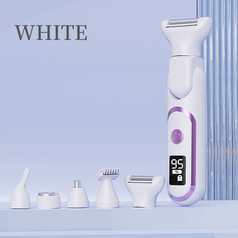 5-in-1 Electric Shaver & Grooming Kit with LED Display