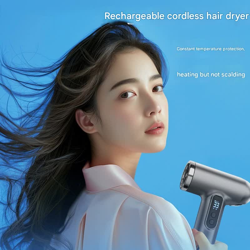 Cordless Rechargeable Hair Dryer