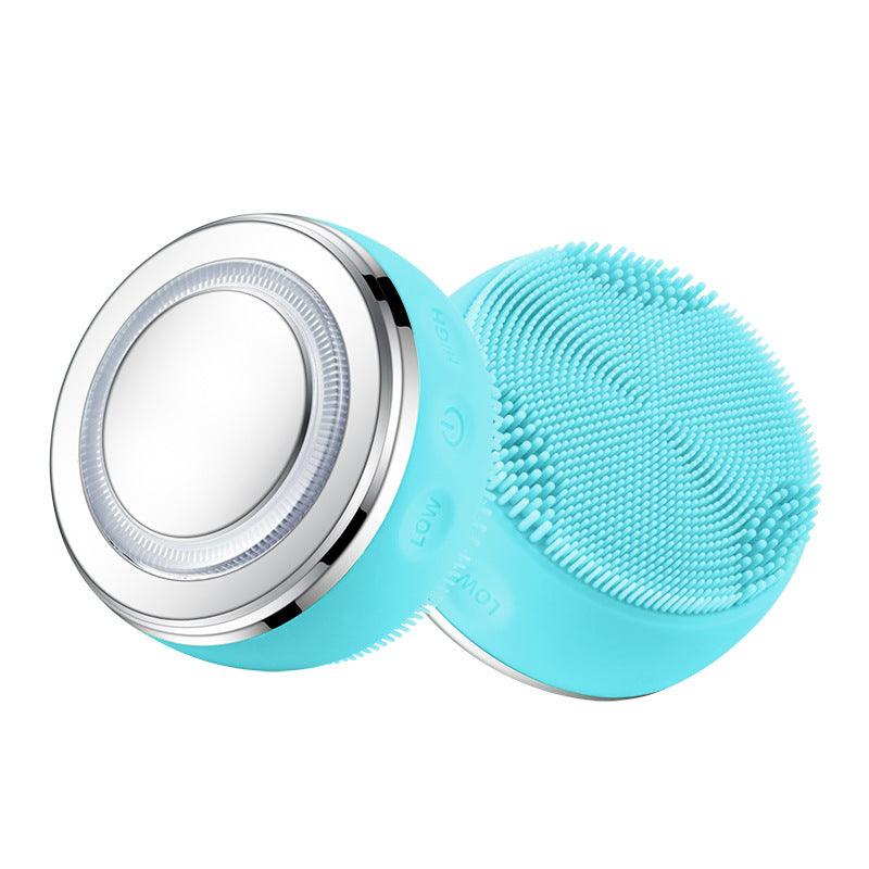 Multi-Spectrum Sonic Facial Cleansing and Massage Device with Heat, Vibration & EMS