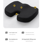 Memory Foam Coccyx Seat Cushion for Tailbone Support