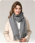 Electric Heated Scarf - Winter Neck Warmer - Silk Rolla