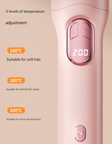 SILK ROLLA Cordless Automatic Hair Curler with LED Display