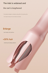 SILK ROLLA Cordless Automatic Hair Curler with LED Display