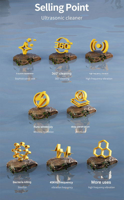 Professional Portable Ultrasonic Jewellery Cleaner