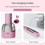 Professional Electric Nail Drill Kit, 18000RPM Rechargeable Manicure & Pedicure File
