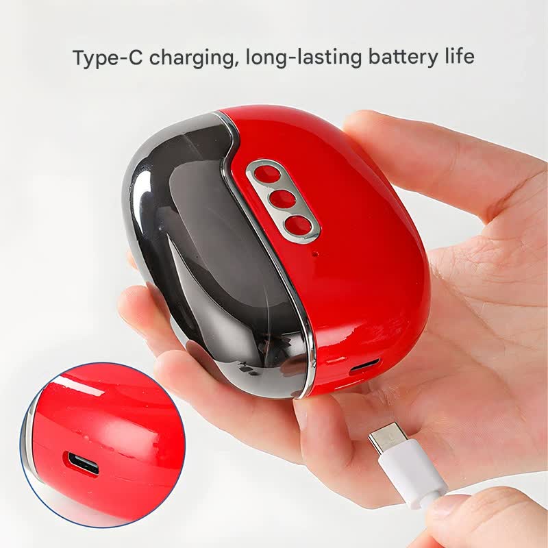 4-in-1 Electric Nail Care Kit - Nail Clipper, Grinder, Polisher & UV Steriliser with Multiple Modes