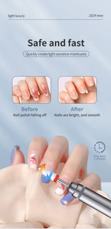 Professional Electric Nail Drill Pen Kit - Rechargeable Manicure & Pedicure Tool