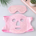Reusable Cooling Gel Bead Face Mask and Eye Mask Set - Silk Rolla
