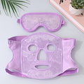 Reusable Cooling Gel Bead Face Mask and Eye Mask Set - Silk Rolla