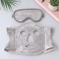 Reusable Cooling Gel Bead Face Mask and Eye Mask Set - Silk Rolla