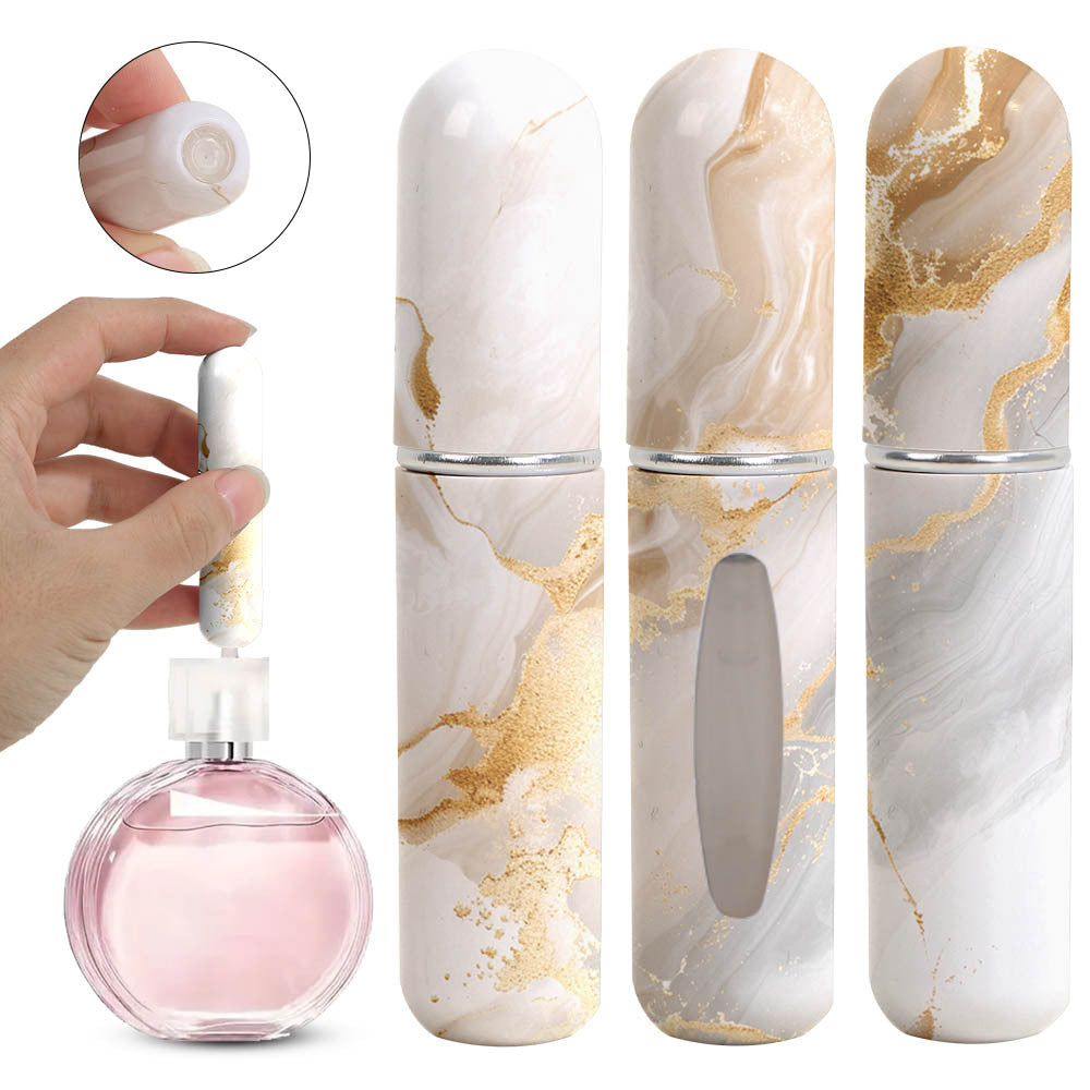 Travel Perfume Atomiser Set (3-Pack) - 5ml Leakproof Bottom-Fill Spray Bottles