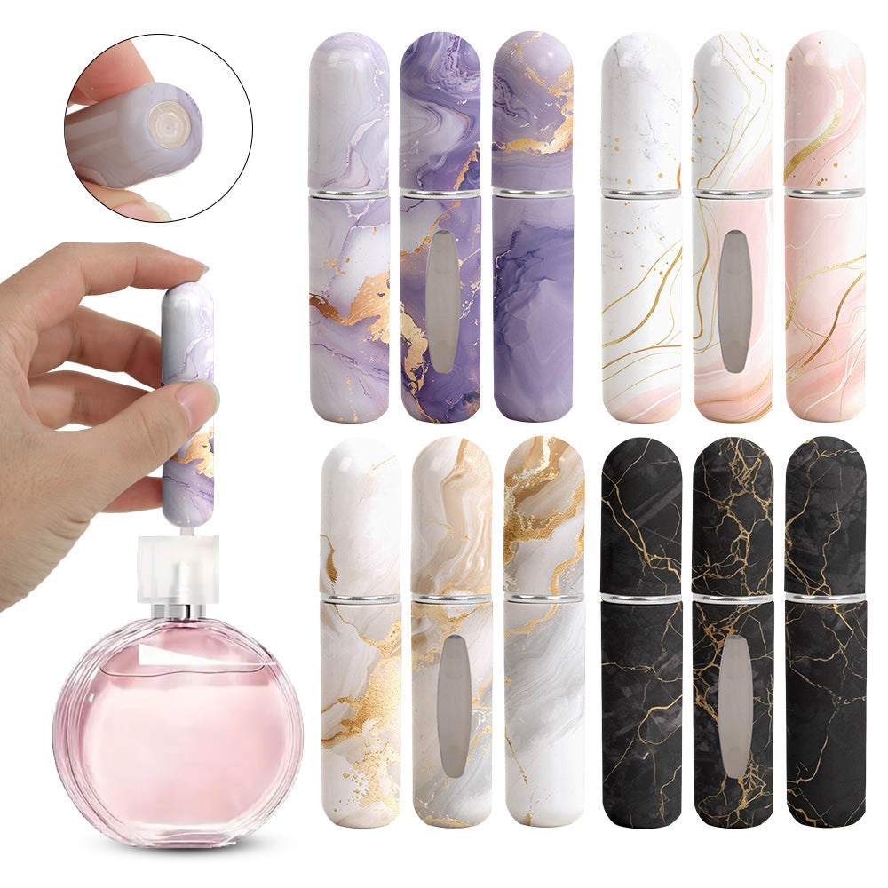 Travel Perfume Atomiser Set (3-Pack) - 5ml Leakproof Bottom-Fill Spray Bottles