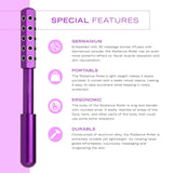 Germanium Stone Facial Roller - Uplifting & Sculpting Beauty Massager for Face and Body