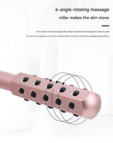 Germanium Stone Facial Roller - Uplifting & Sculpting Beauty Massager for Face and Body