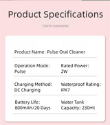 Professional Cordless Water Flosser