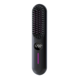 Professional 2-In-1 Cordless Hair Straightener Brush with LED Display