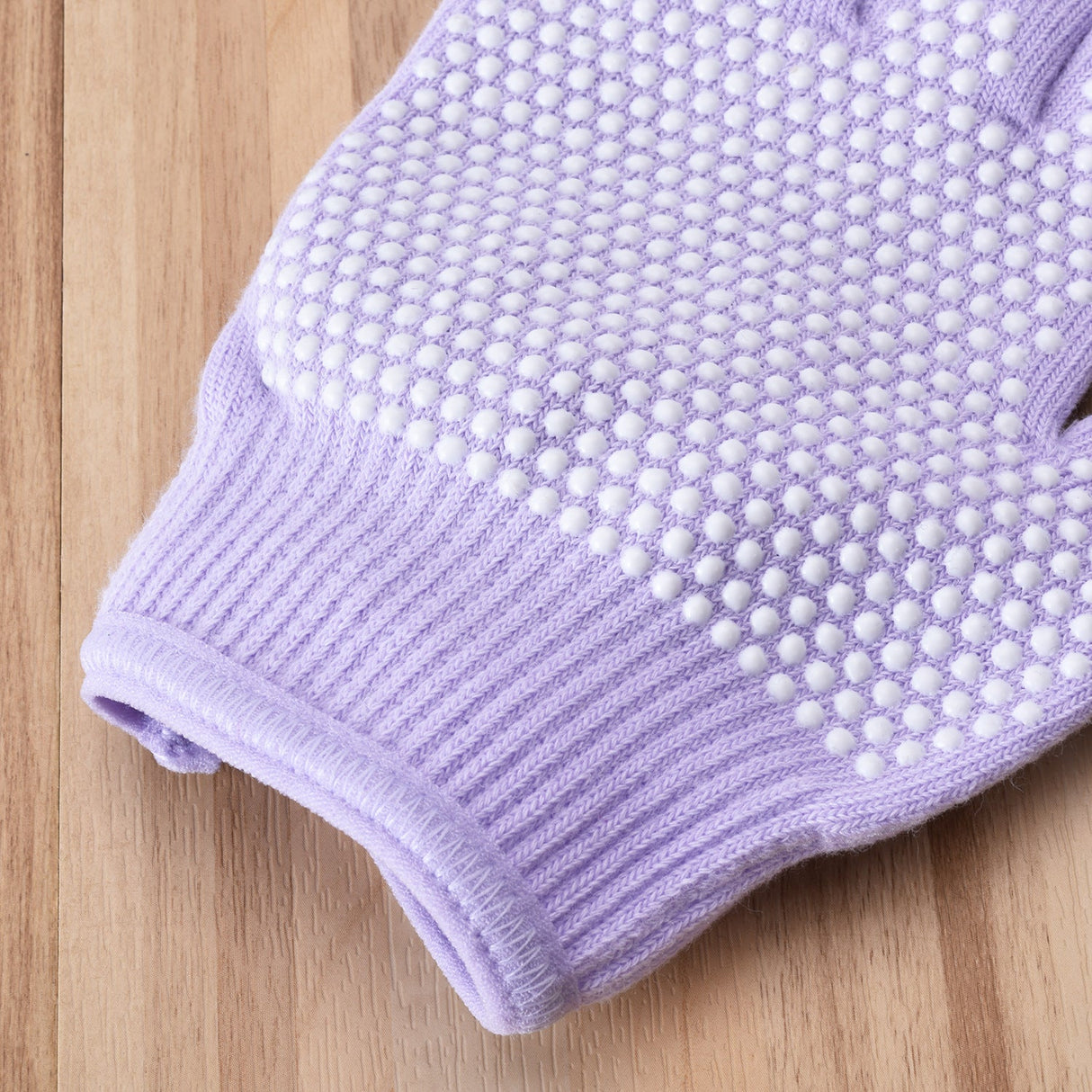 2-Pack Women's Non-Slip Yoga Gloves - Open Back Half Finger Cotton Stretchy Grip Gloves