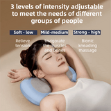 Rechargeable Shiatsu Neck & Back Massager Pillow with Heat