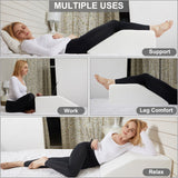 Memory Foam Leg Elevation Wedge Pillow