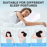 Contour Memory Foam CPAP Pillow for Side Sleepers