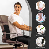 Ergonomic Memory Foam Back Support & Seat Cushion Set