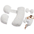 Adjustable Full Body Pregnancy Pillow - Silk Rolla