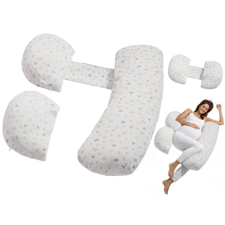 Adjustable Full Body Pregnancy Pillow - Silk Rolla