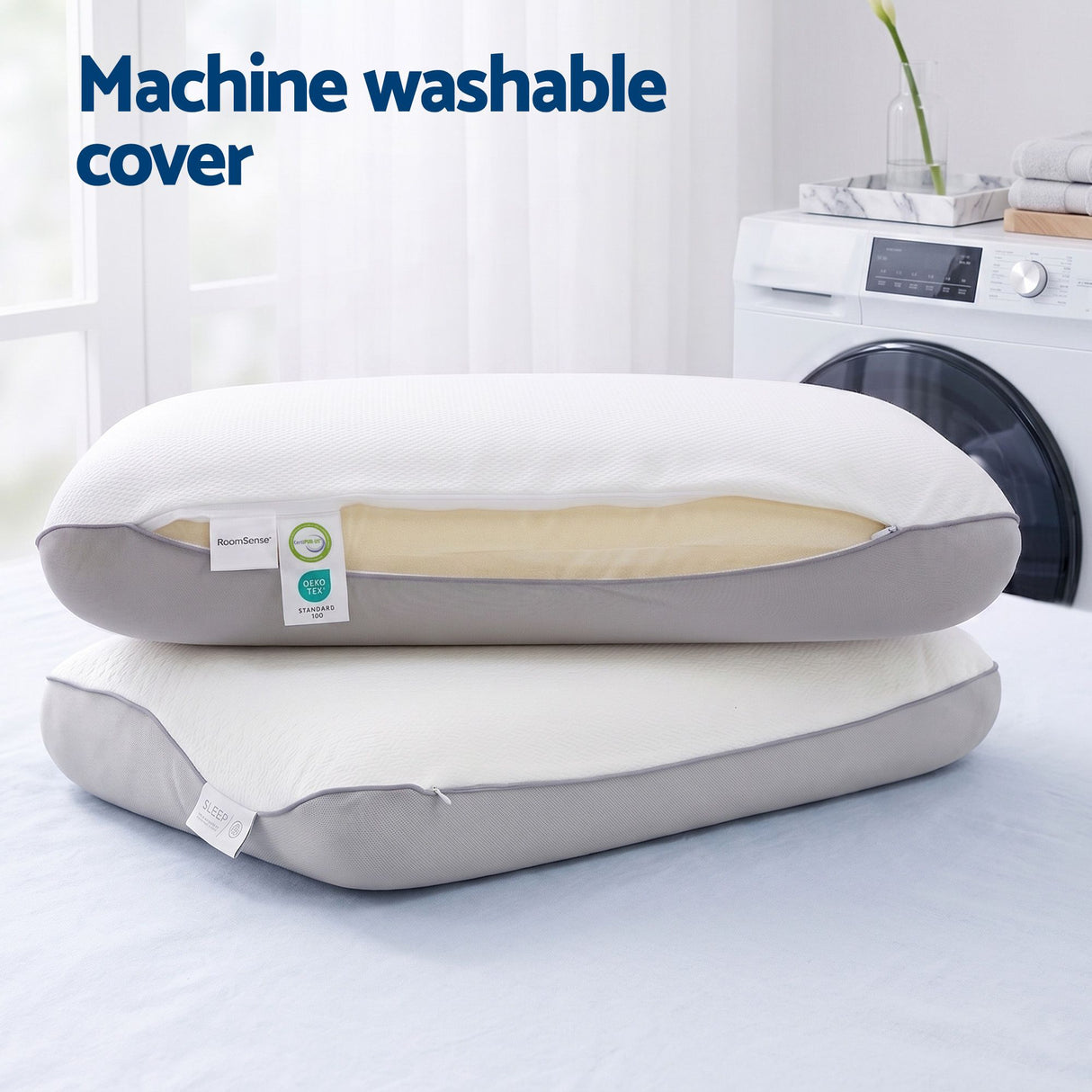 Cooling Memory Foam Pillow for Side Sleepers