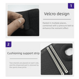 Adjustable Knee Brace with Dual Spring Stabilisers & Patella Gel Pad
