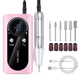Professional Rechargeable Nail Drill, 45000RPM  Portable Electric Nail File for Manicure & Pedicure