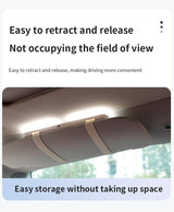 Car Sun Visor Makeup Mirror with LED Light