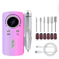 Professional Electric Nail Drill, 45000RPM Rechargeable Nail Grinder Polisher - Silk Rolla