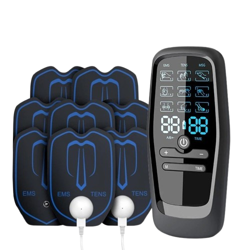Dual EMS and TENS Massage Device