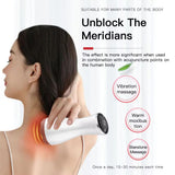 Electric Heated Gua Sha Massager - Full Body Hot Compress Massager For Whole Body