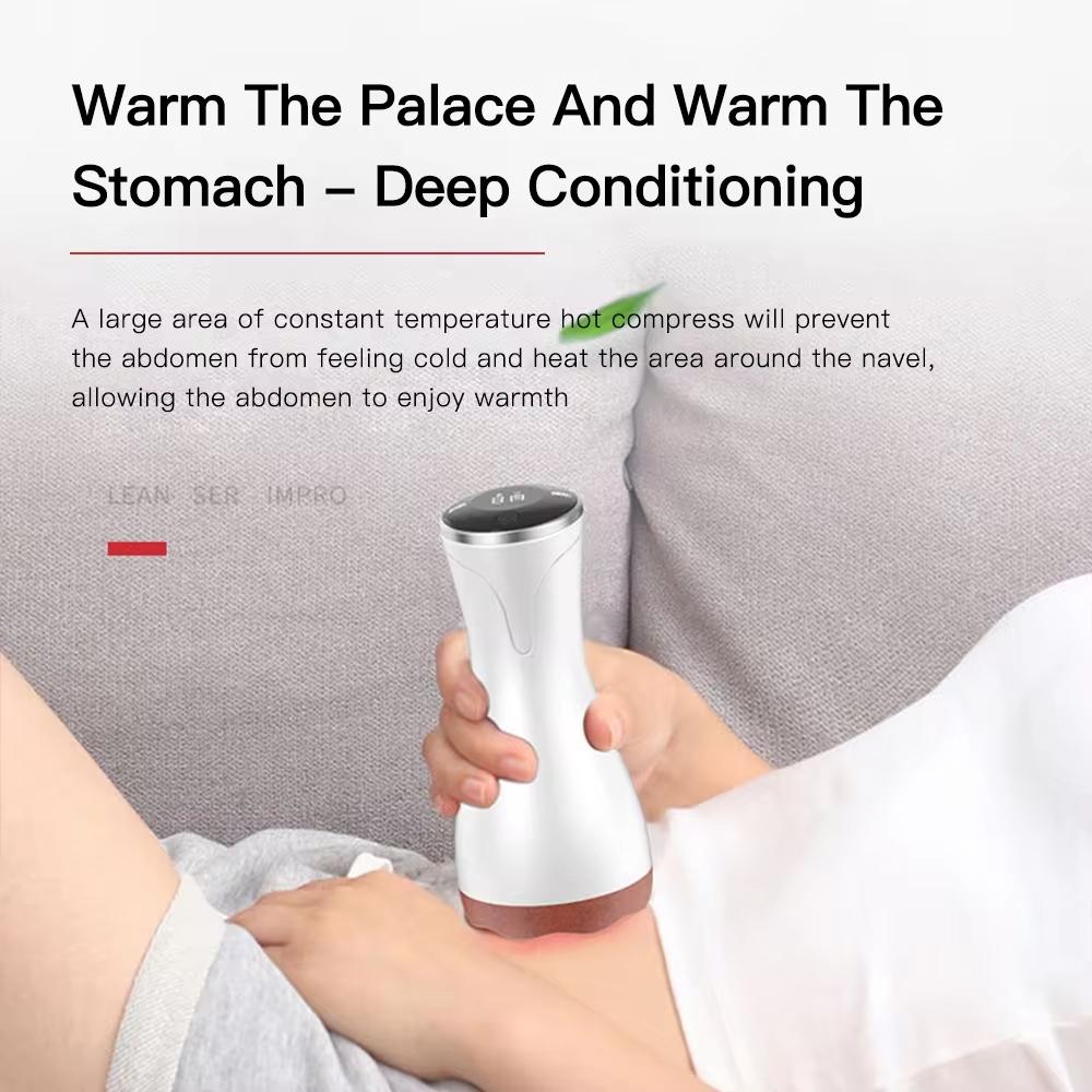 Electric Heated Gua Sha Massager - Full Body Hot Compress Massager For Whole Body