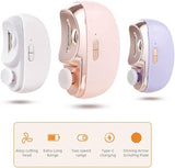 Electric Nail Clipper with LED Polishing Function