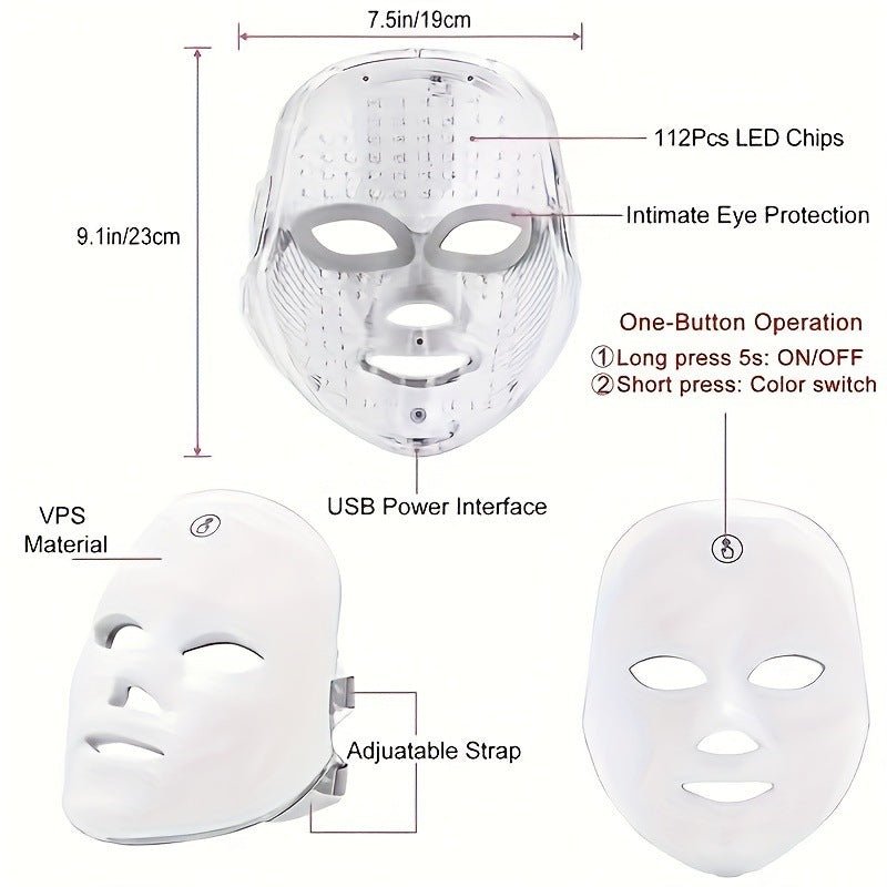 LED Light Therapy Face Mask