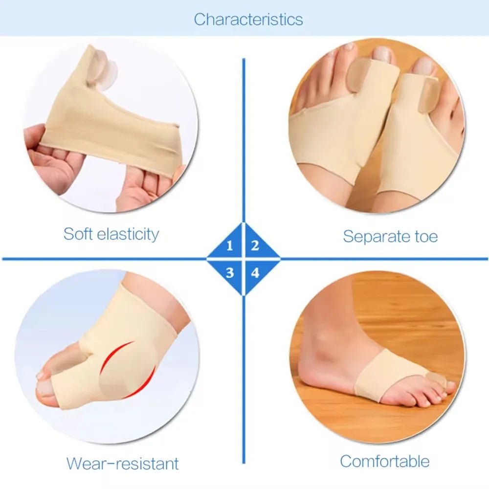 Orthotic Bunion Corrector Toe Straightener Pair
